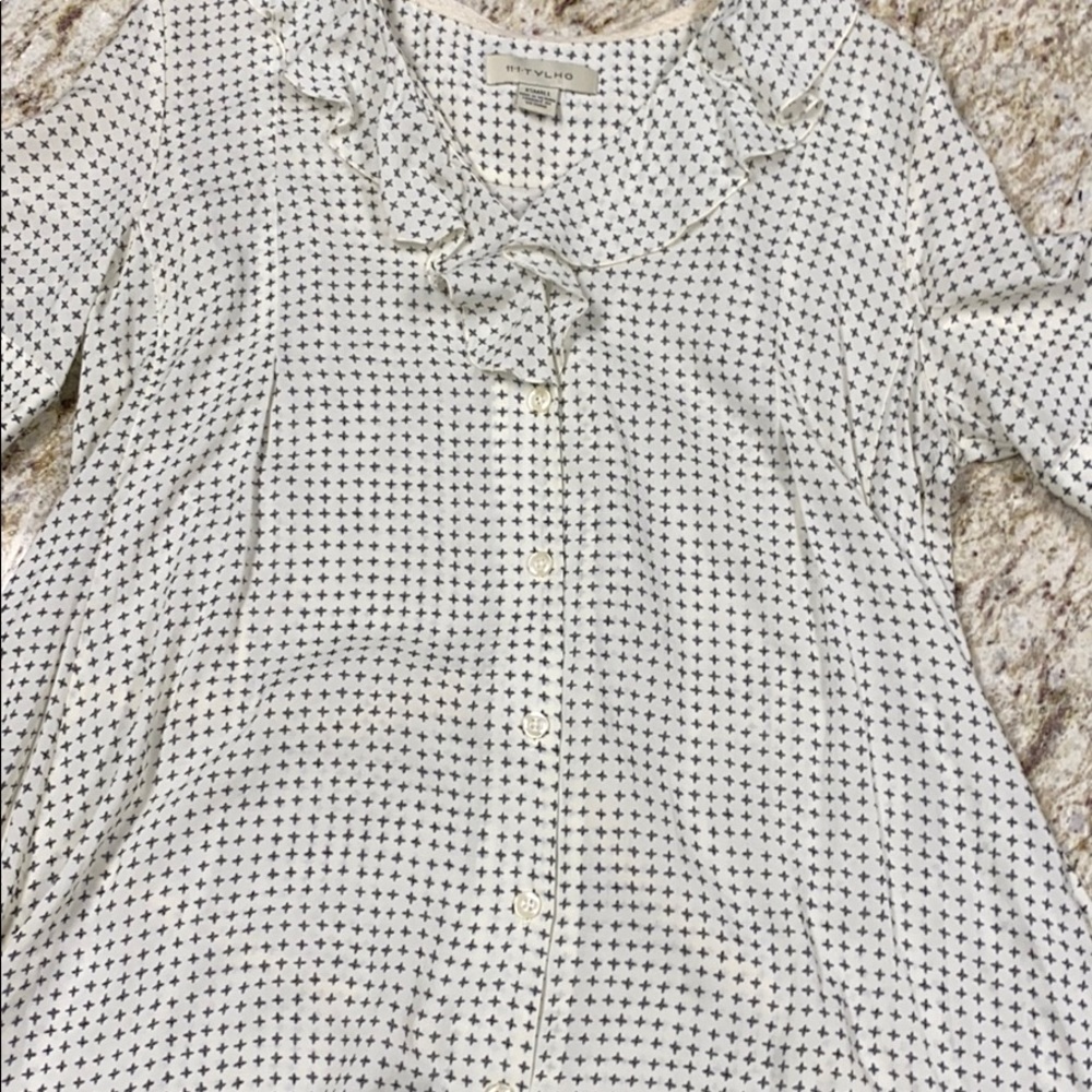 Nordstrom brand 11•1•TYLHO short sleeve blouse